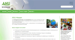 Desktop Screenshot of anu-hessen.de